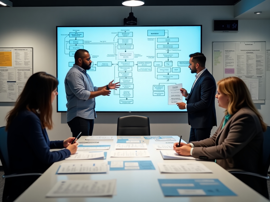 Process optimization and mapping session