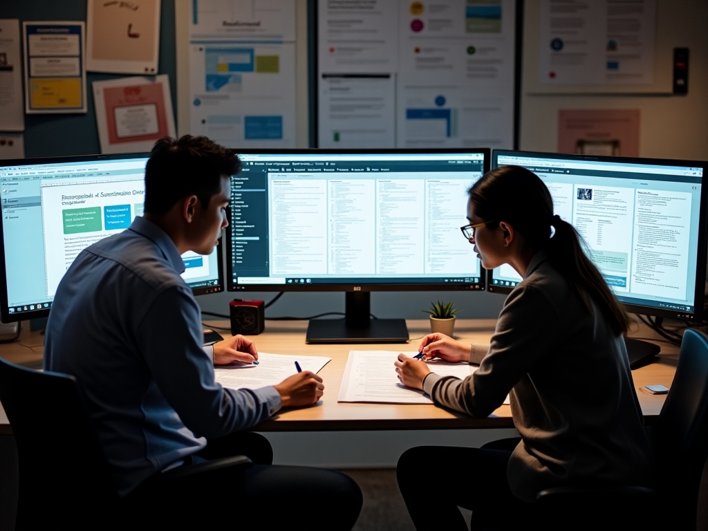 Document template design for corporate procedures